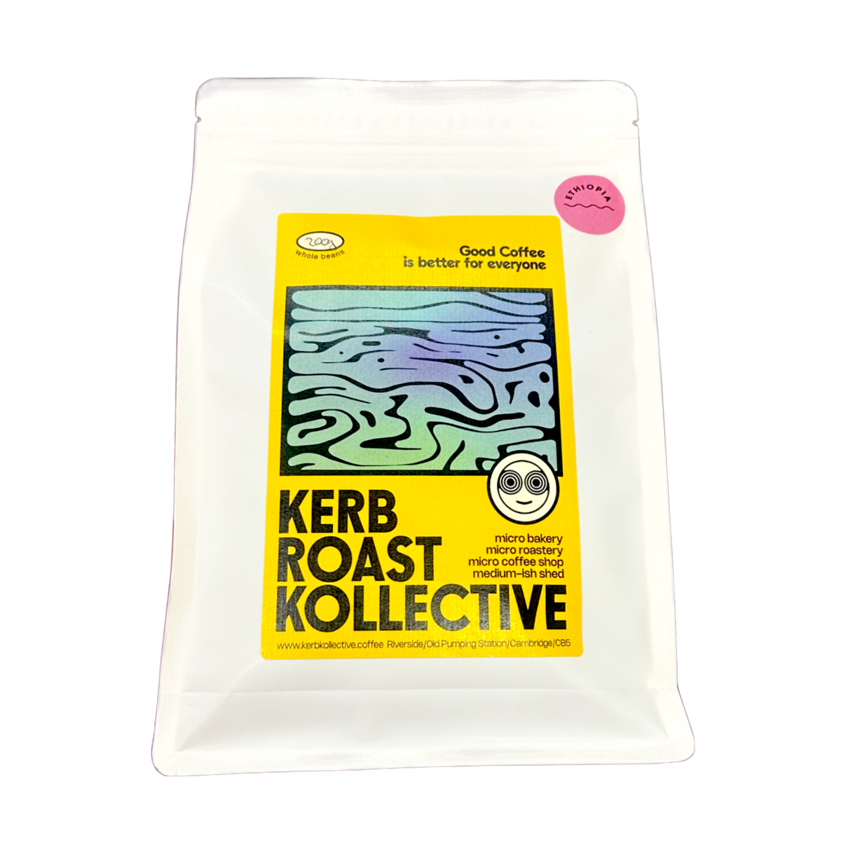 Kerb kollective Coffee bag of Ethiopian coffee